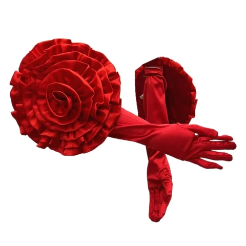 Однотонные атласные перчатки, перчатки для вечернего платья, оперные перчатки для свадебных платьев