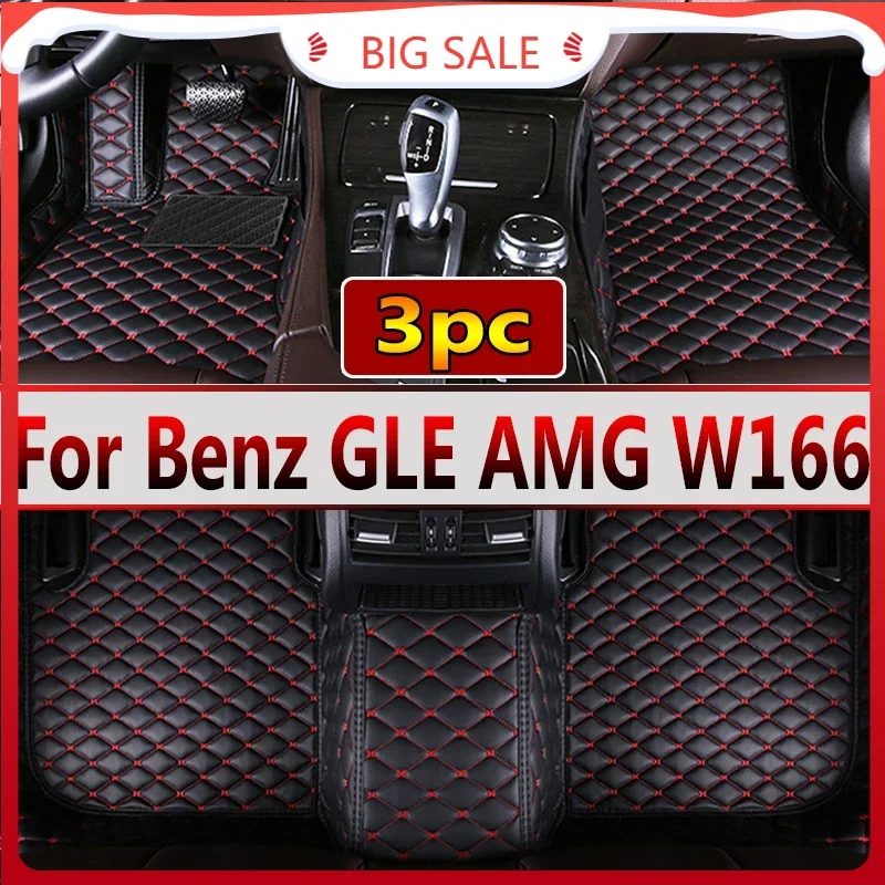 Автомобильные коврики для Mercedes Benz GLE AMG W166 53 63 63S 2015 2016 2017 2018