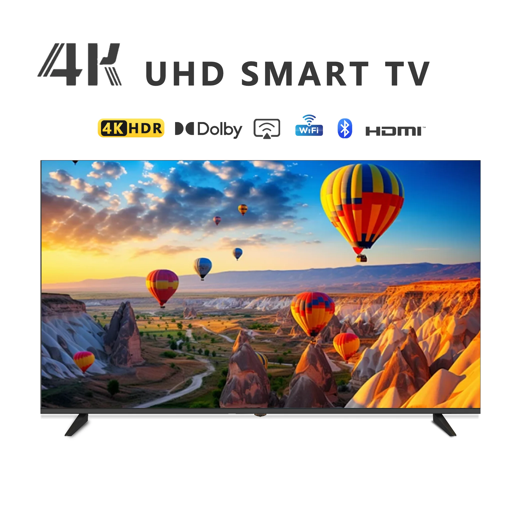 Фото Большой изогнутый смарт-телевизор Android с диагональю 43-100 дюймов, Full HD, LCD LED, частота обновления 120 Гц, для использования в ванной комнате, 49, 55, 70, 75, 80, 90, 98, 100 дюймов №2
