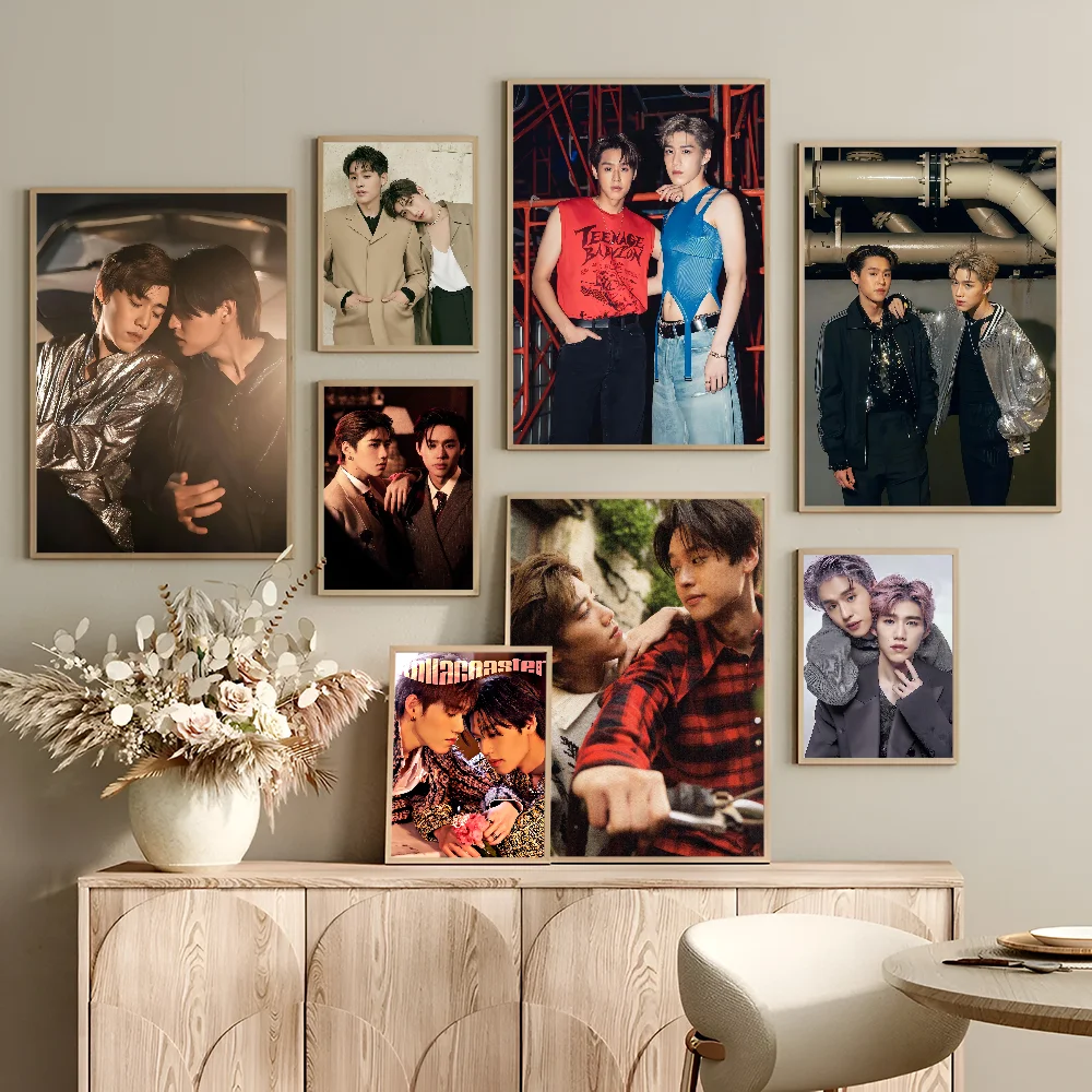 Винтажные Ретро-наклейки Bkpp Постер Тайского Актера Певицы Без Рамы Hd