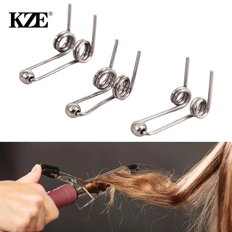 

4PCS Wire Curling Iron Replacement Double Return Torsion Spring