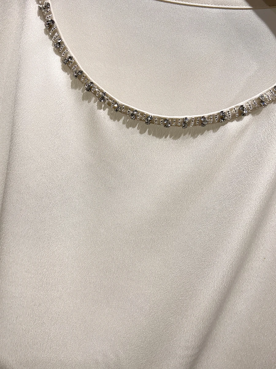 2024 новинка Южная Корея элегантный утягивающий однотонный пуловер с круглым