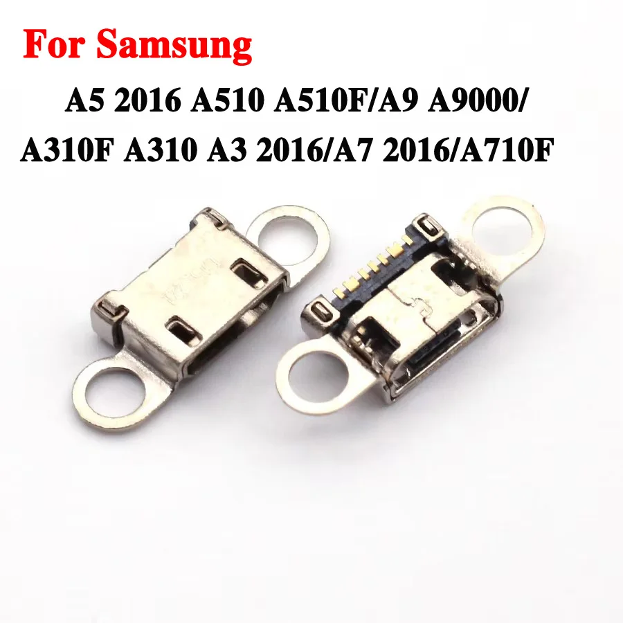 10 шт. USB-порт для зарядки док-станция Samsung A5 2016 A510 A510F/A9 A9000/A310F A310 A3 2016/A7 2016/A710F Разъем