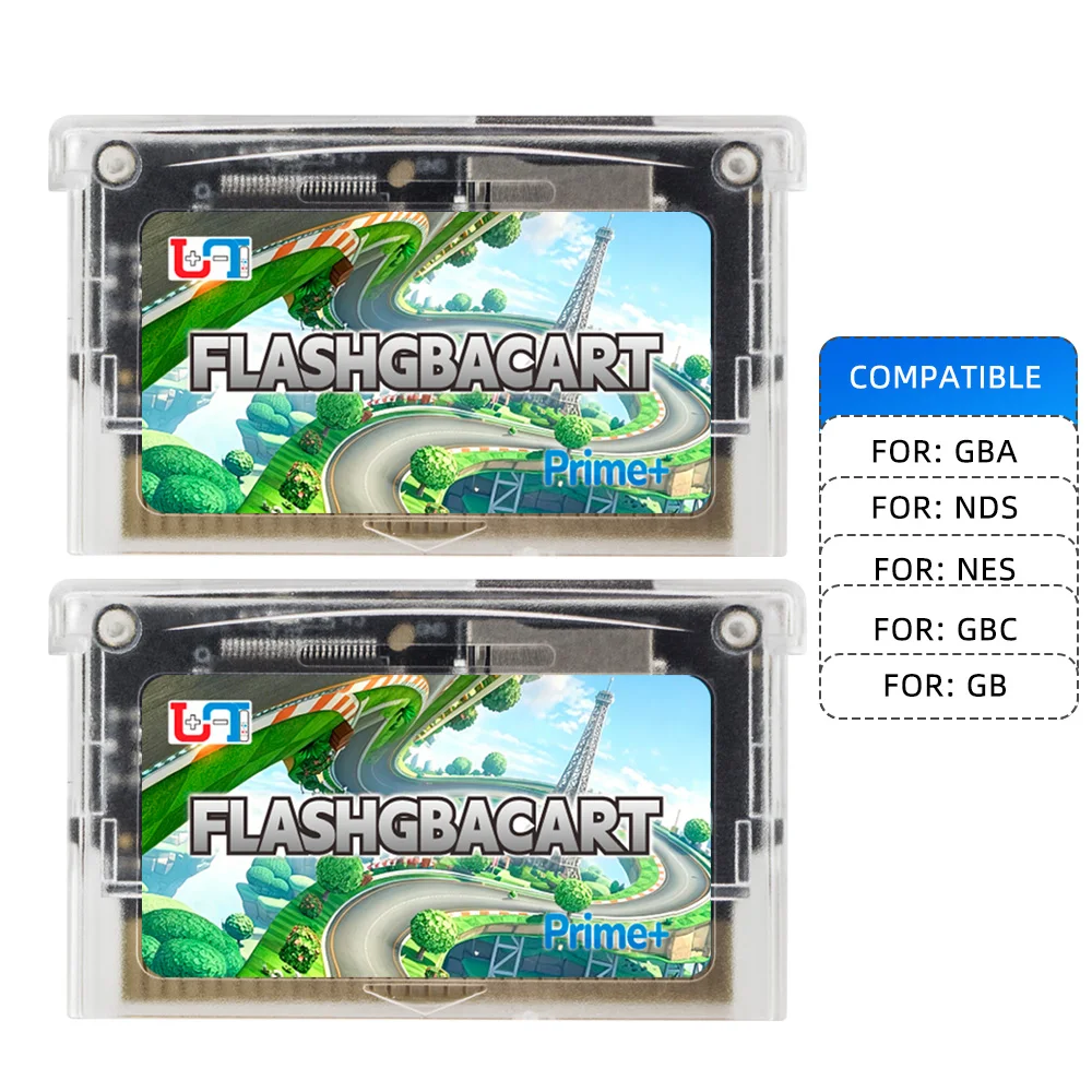 Фото FLASHGBACART Superchis GBA Superchis Prime+ V2.0 Chis Flash GBA CART — эмулятор ретро-игр, совместимый с NES/GBA SP/NDS/GB/GBC №1