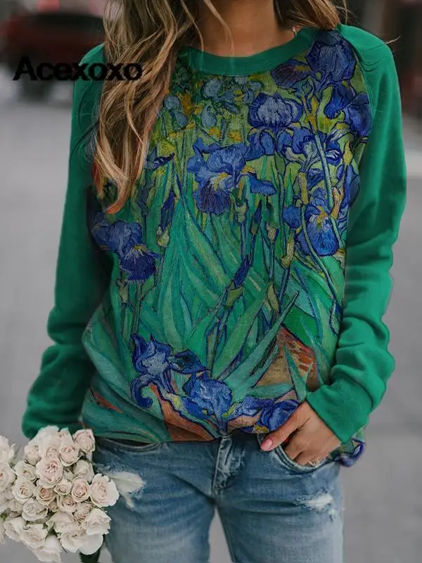 

Autumn and winter single point hot European and American style coat casual women's velvet print slim fit