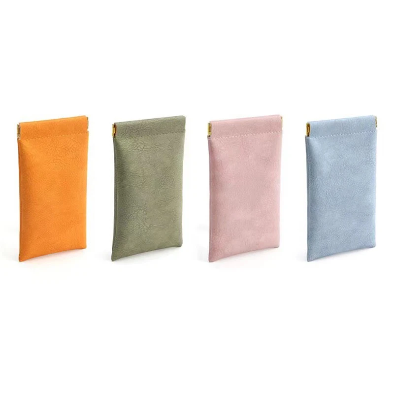 

Soft PU Leather Reading Glasses Bag Cases Waterproof Solid Color Eyeglasses Sunglasses Pouch Storage Bags Eyewear Accessories