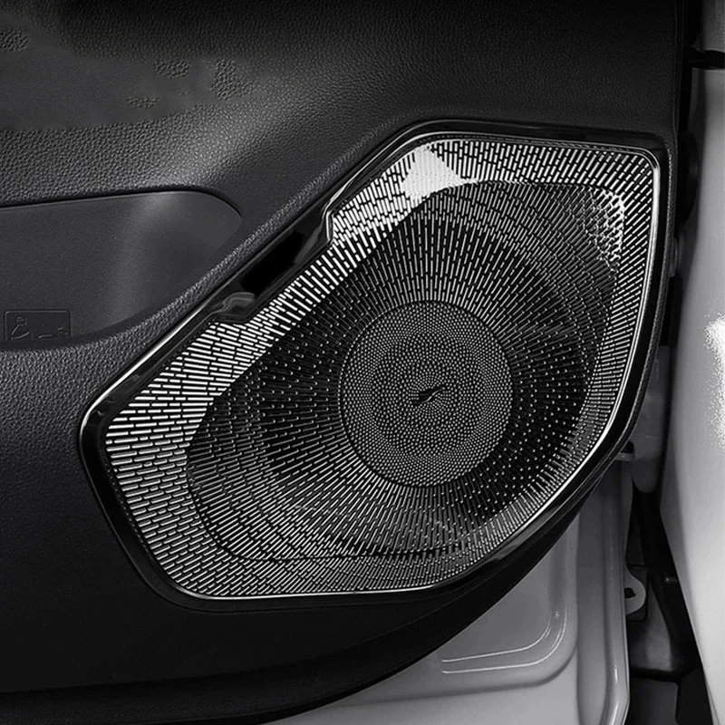 Фото Для Toyota RAV4 RAV 4 XA50 2019-2023 Гибридная передняя лампа для чтения, звуковая крышка, дверной громкоговоритель, стерео рамка, кольцевая крышка, накладка №4
