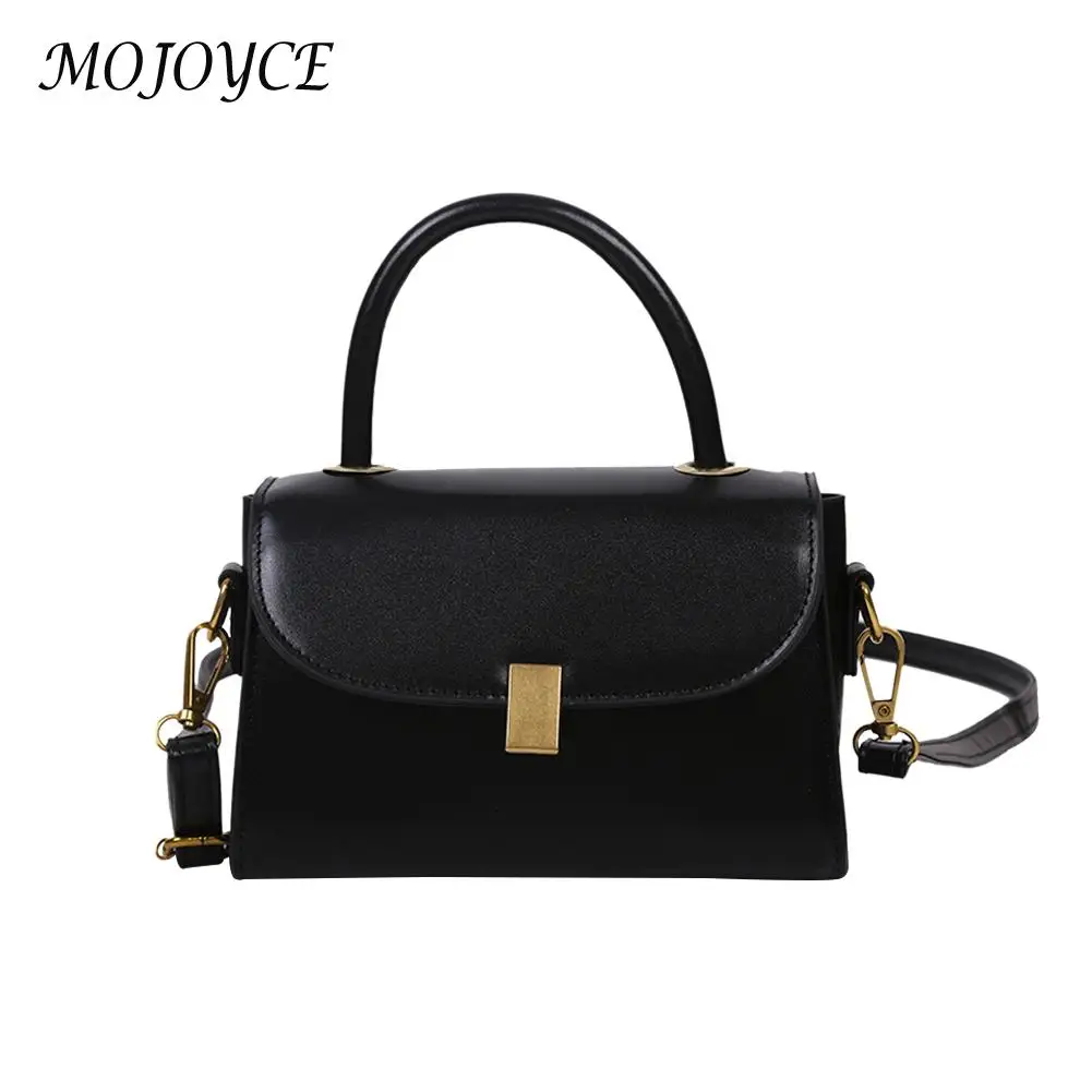 

Fashion PU Leather Crossbody Bag Shoulder Ladies Handbag Street Commuter Clutch Popular Simple Female Daily Bag