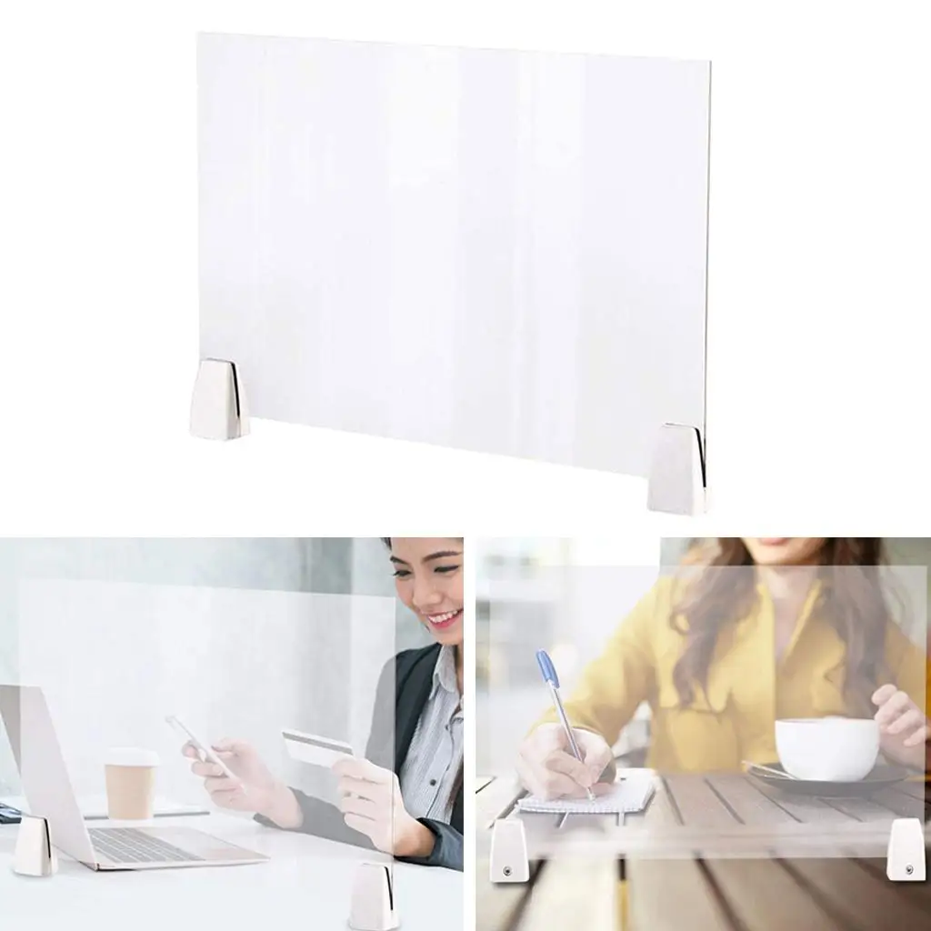

Hanging Transparent Desktop Manicure Table Sneeze Guard Acrylic