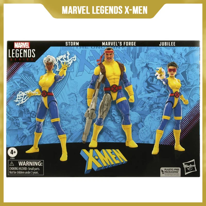 

Оригинальная фигурка Marvel Legends X-Men Forge Storm & Юбилейная 60-я годовщина, модель, коллекционная игрушка, подарок для детей