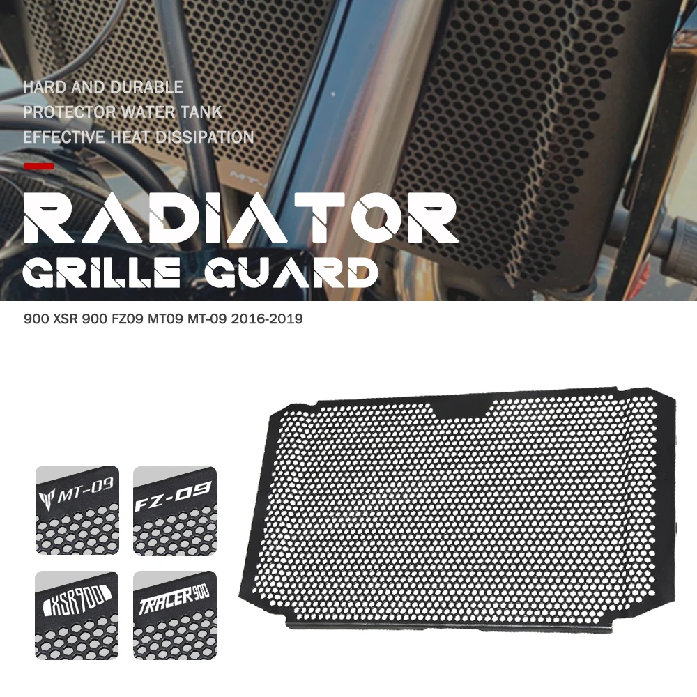 

FOR YAMAHA FZ09 MT09 SP XSR900 Tracer900 Radiator Grille Guard Cover Tracer 900 XSR 900 FZ 09 MT 09 2017 2018 2019 FZ-09 MT-09