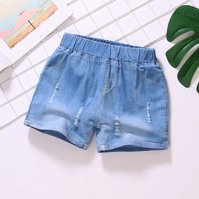 Jean Shorts for Girls Cotton Casual 