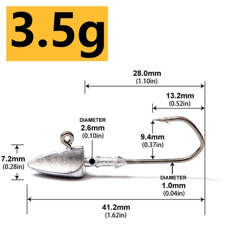 Крючки с треугольной головкой 3. Φ 7g 10g 14g 20g Тип корабля, рыболовный крючок, мягкий джиг-Крючок для червя, крючок для приманки, джиг-головка, рыболовные снасти, крючки