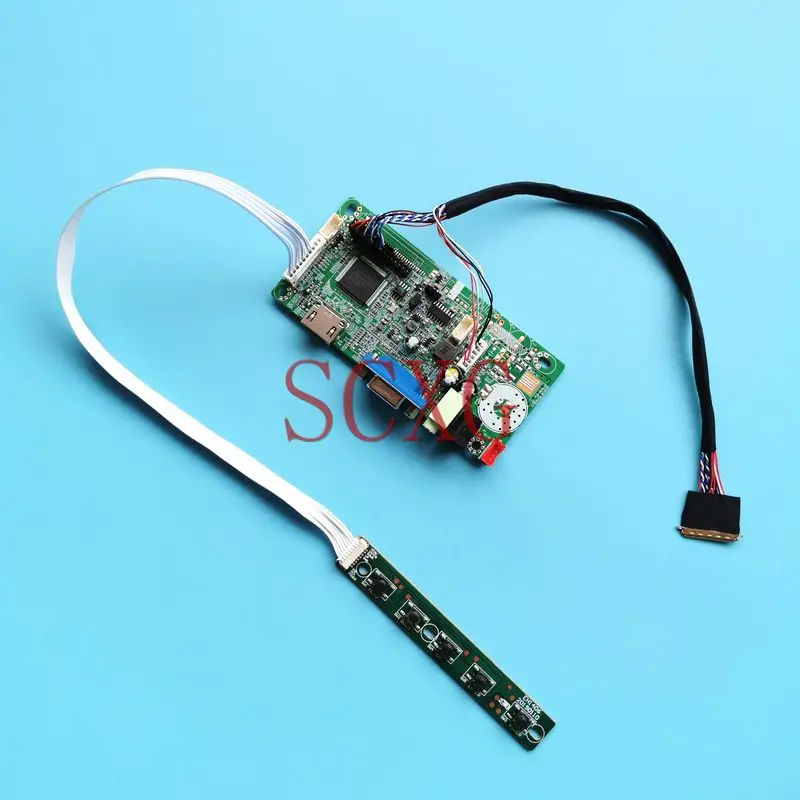 

ЖК-монитор M101NWT2 HT101WSB LP101WSA CLAA101NB01 M101NWT4 40-Pin LVDS, 10,1 дюйма, комплект «сделай сам», 58C плата контроллера привода 1024*600