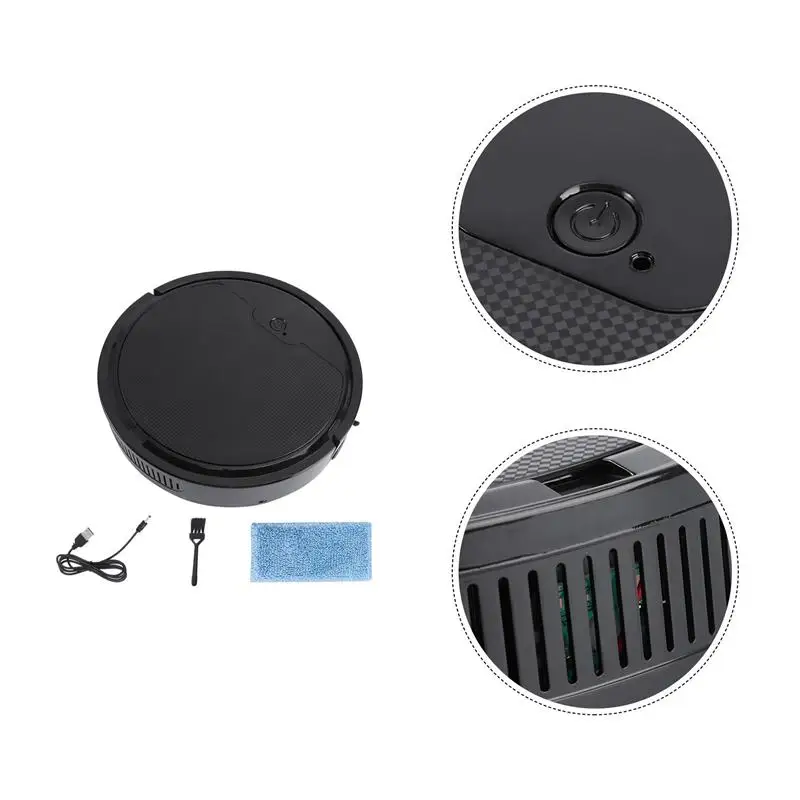 

1800Pa Vacuum Robot Cleaner Ultra-thin Low Noise Smart Floor Mopping Machine