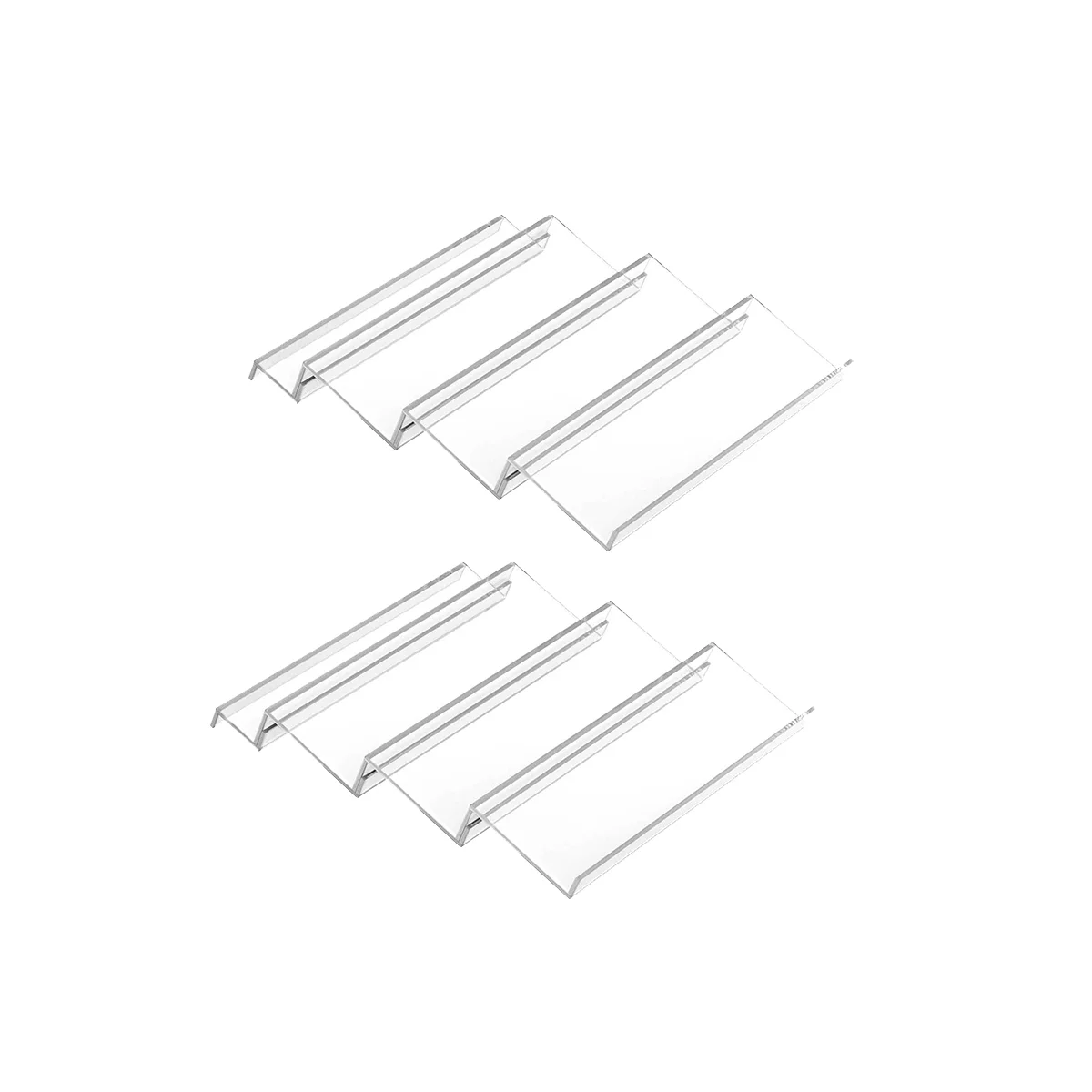 

4-Tier Drawer Spice Organizer Acrylic Spice Rack Tray Seasoning Bottle Storage Rack Kitchen Drawer Organizer Transparent