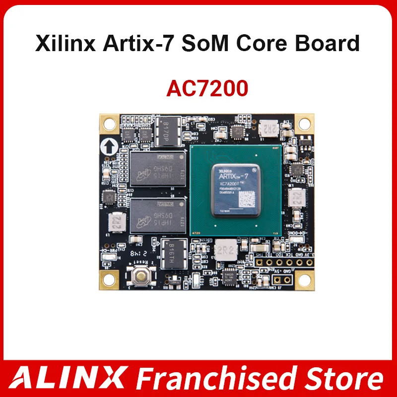 

ALINX SoM AC7200 XILINX Artix-7 XC7A200T FPGA Core Board Industrial Grade Module