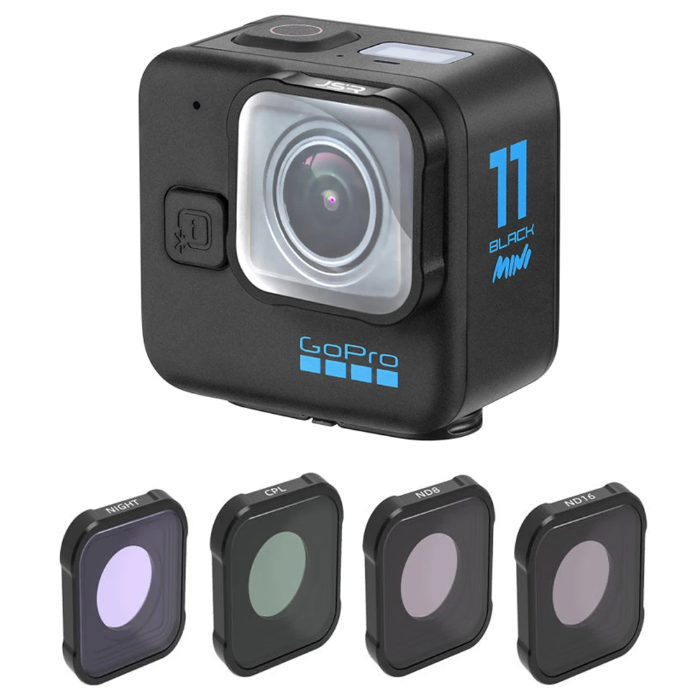 

Lens Filter CPL MCUV ND8 16 32 Compatible for GoPro Hero 11/11 MINI/10 9 Polarizing Lens Filter Kit Lens for GoPro Accessories
