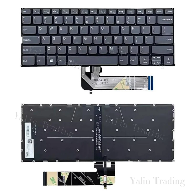 Фото Новая клавиатура для ноутбука AA+ для Lenovo Thinkbook 14IIL K4e-IML E4-IIL V340-14 6-14IIL, оригинальная, полностью протестированная, сертифицированная, совместимая. №3