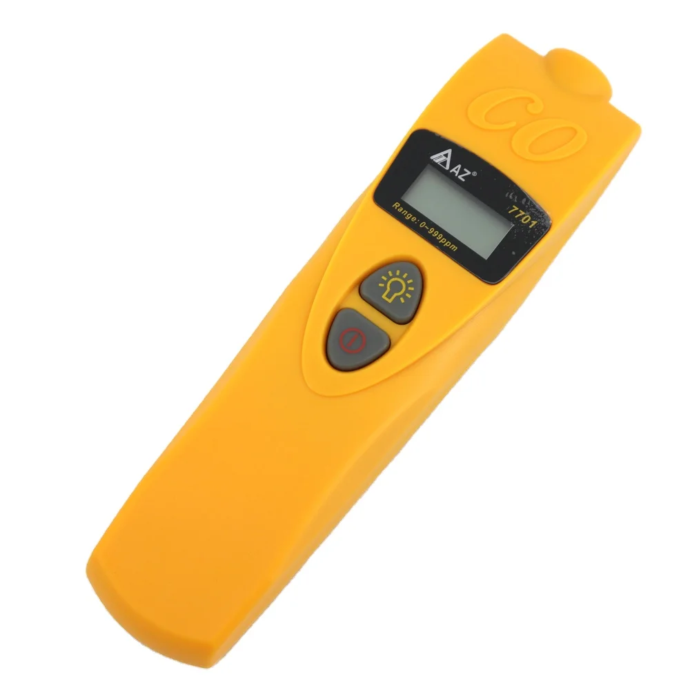 AZ7701 Digital Portable Carbon Monoxide Detector with Detection Range 0-1000ppm CO detector AZ-7701