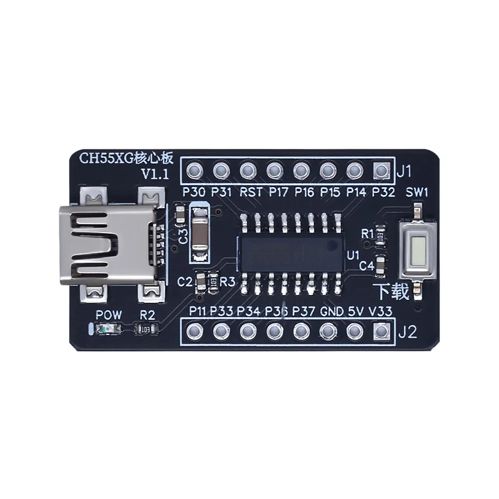 Плата WAVGAT CH552G основная плата 51 MCU макетная CH551G системная CH554 обучающая скачивание