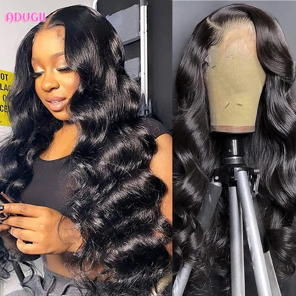 Body Wave Lace Front Wig Human Hair Wigs Brazilian 13x4 HD Lace Frontal Wig 30 Inch Lace Front Wigs 4x4 Lace Closure Wig