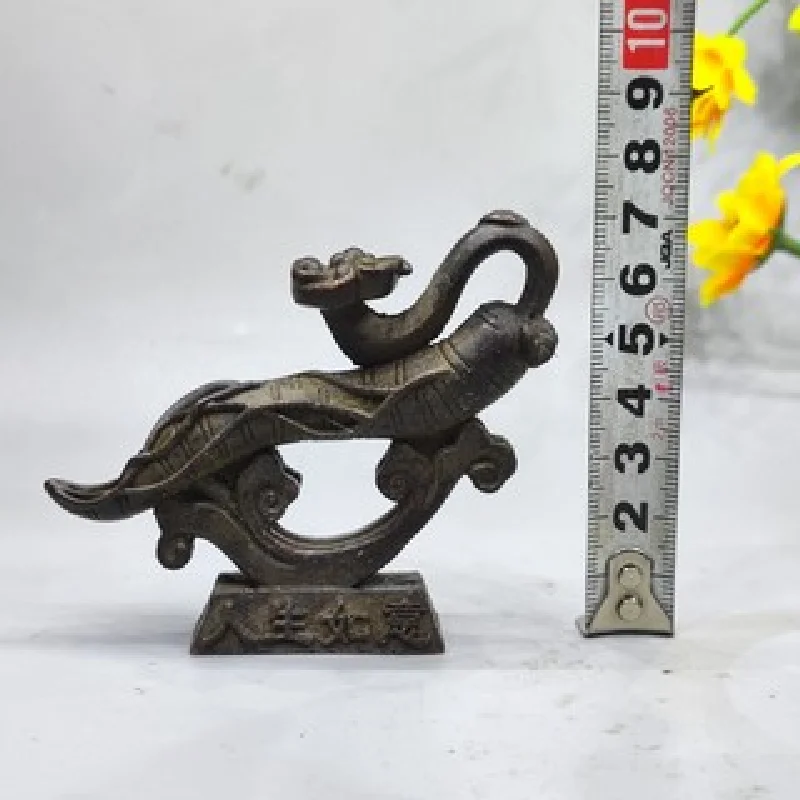 Бронзовый Стиль Ретро Резные Маленькие Украшения С Женьшенем Деревянная Игрушка