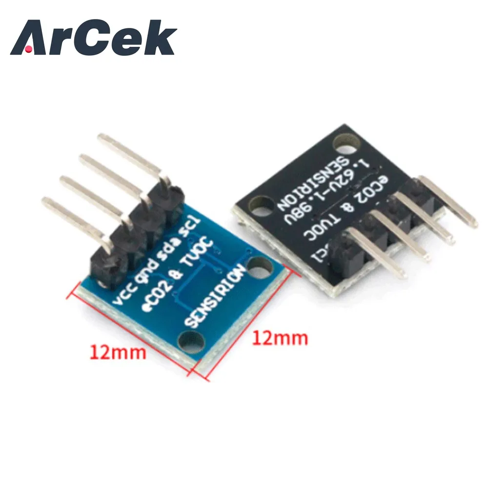 Измерение воздуха в помещении многопиксельный датчик газа SGP30 модуль измерения