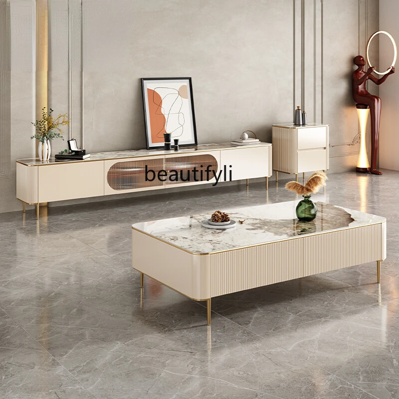 LBX светильник шная каменная тарелка для телевизора современный минималистичный