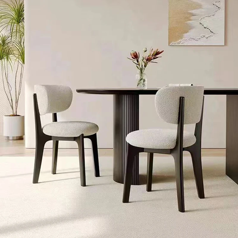 Дизайнерский стул для столовой Современный Свадебный деревянный Kissen удобный