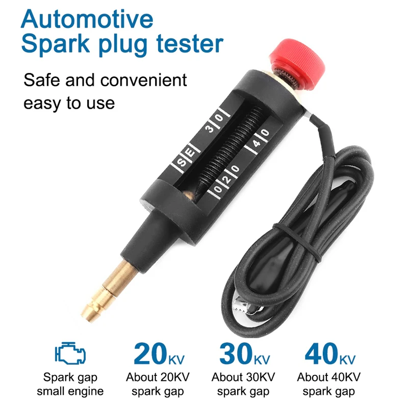 Портативный автомобильный тестер свечей зажигания ручка провод катушка