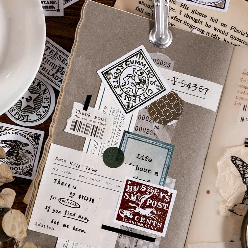 Средневековые штампы 45 шт./кор. декоративные наклейки сделай сам для