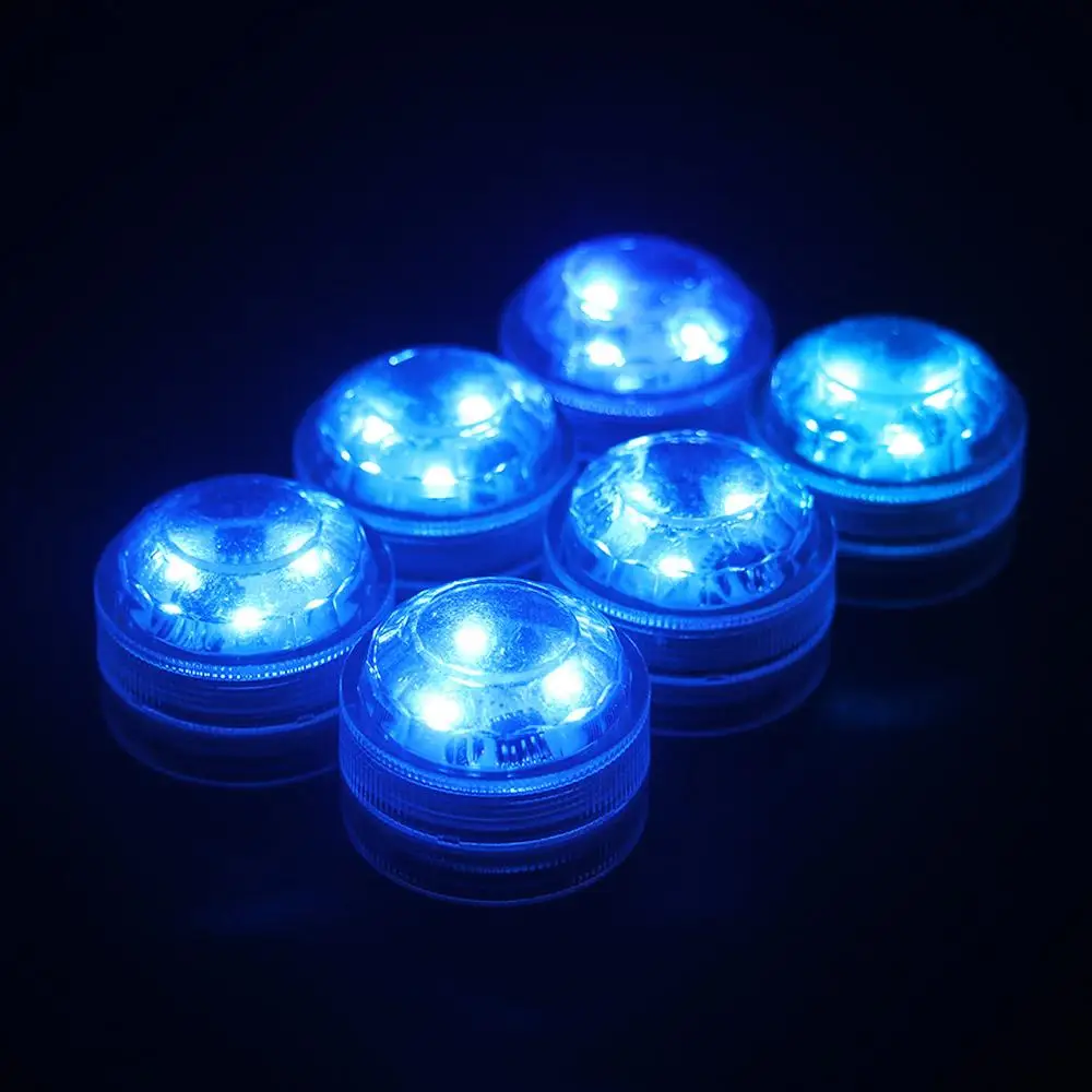 RGB подводный чай дневной свет декор для свадьбы аквариума бассейна лампа