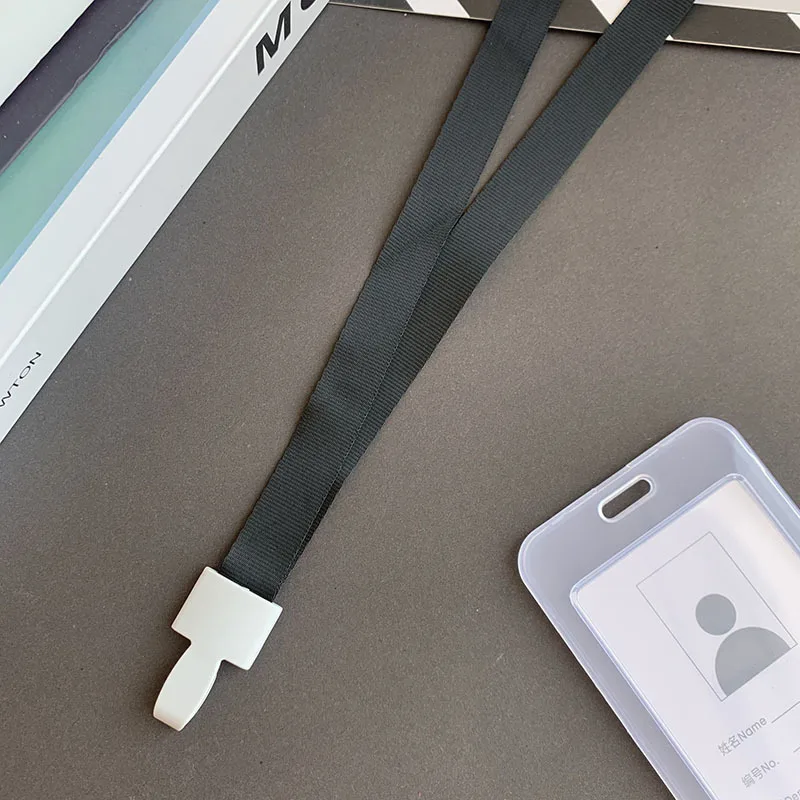 

5 цветов, черный мягкий высококачественный шнурок, подвесные аксессуары для шеи, аксессуары для кормления, крючок, школьная идентификационн...