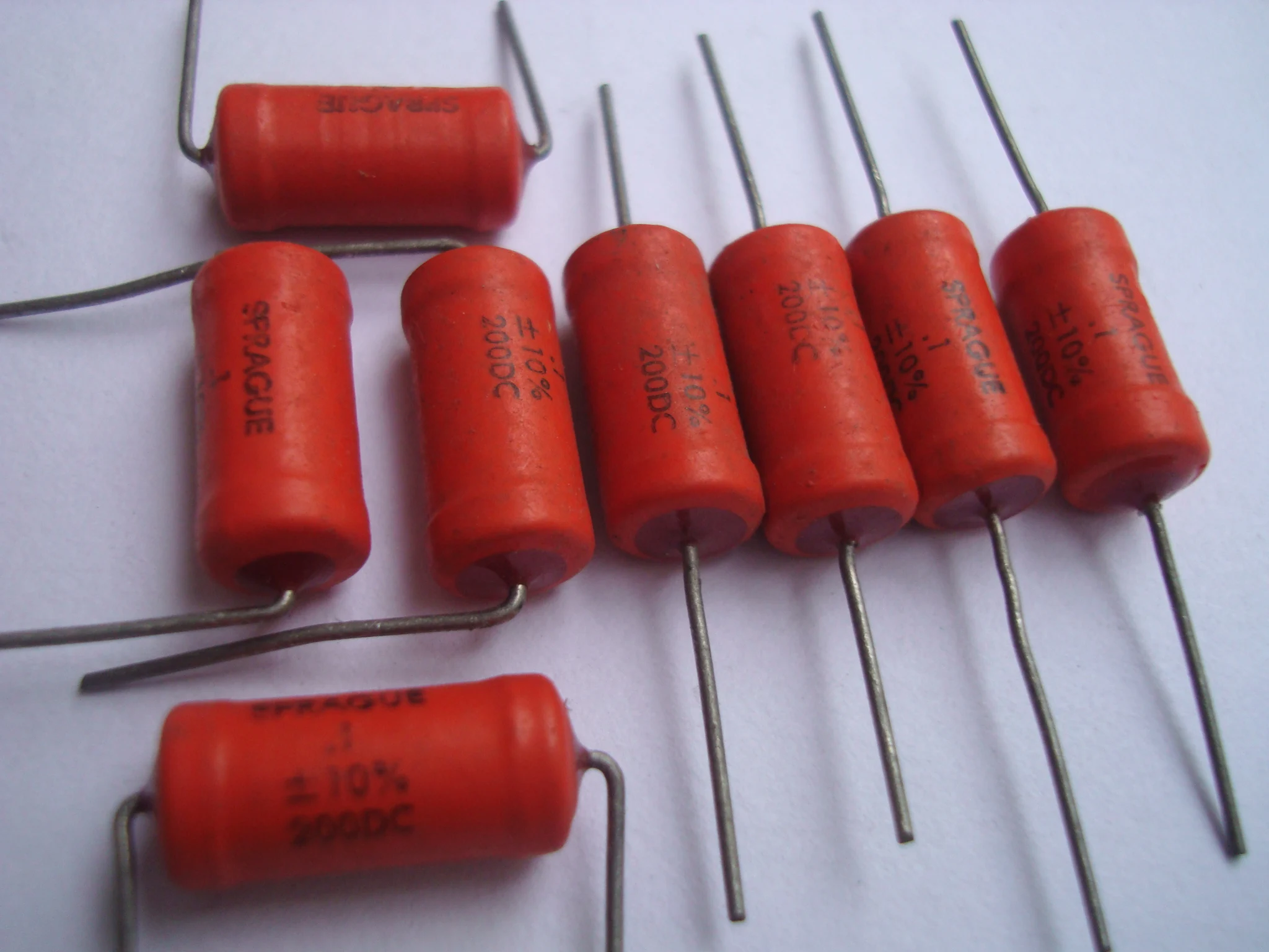 

200V 0.1UF Fever Antique Biliary Coupled Poleless Capacitor 2pcs