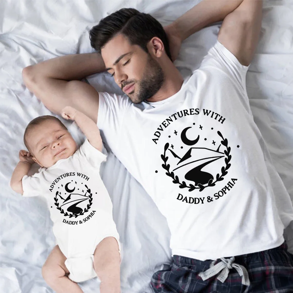 Одинаковые Семейные наряды индивидуальные футболки для папы подарок на день