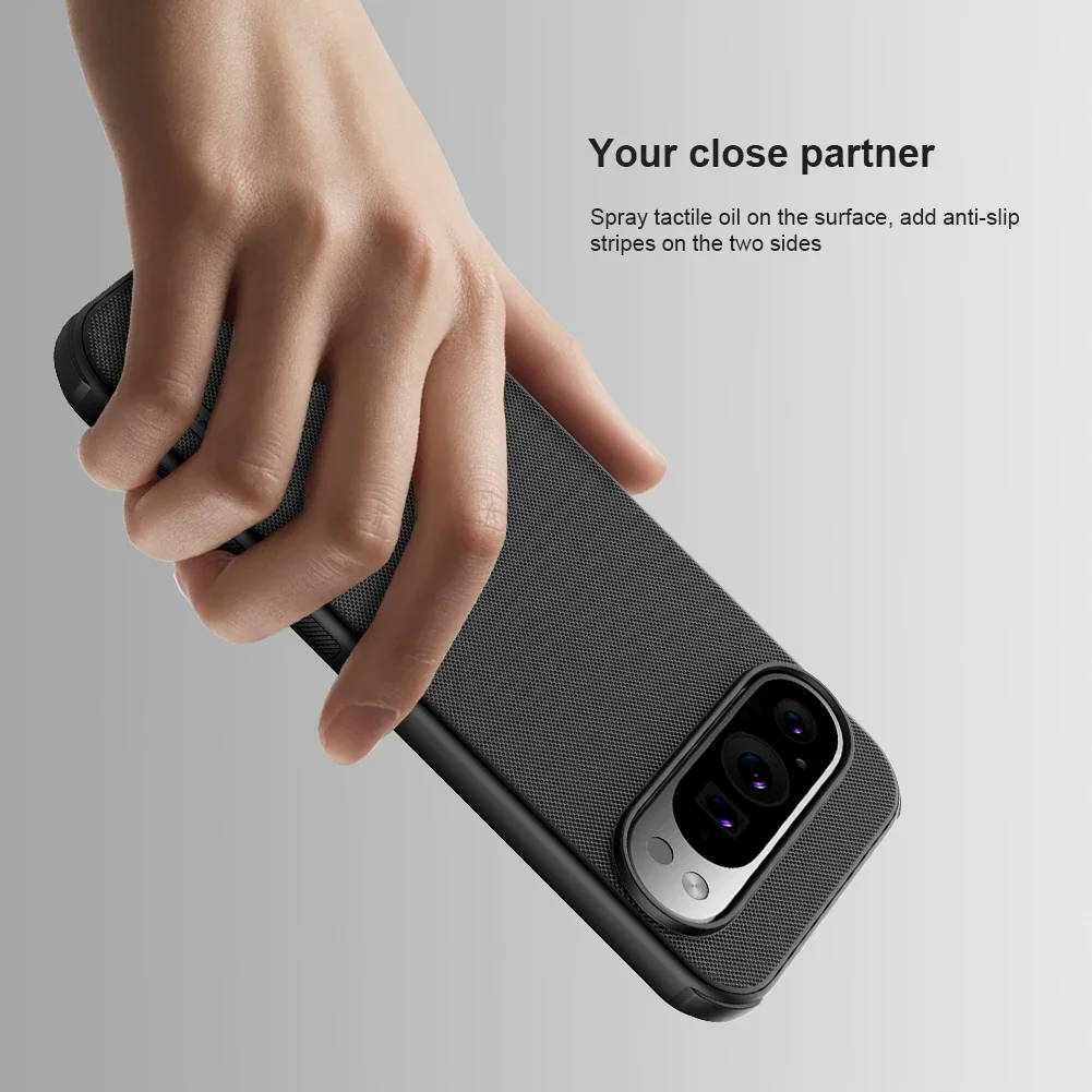 Чехол для Google Pixel 9/9 Pro/9 Pro XL Nillkin Super Frosted Shield ультратонкий жесткий матовый защитный