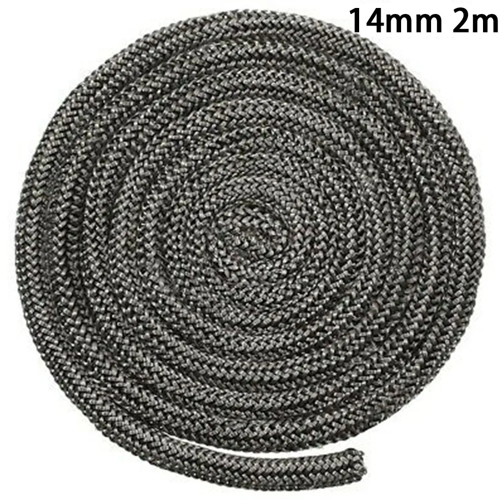 

Fire Seal Stove Rope Fiberglass Ropes 14/16mm 6.56ft Accessory Black Door Sealer Replacement Wood Burning Stove