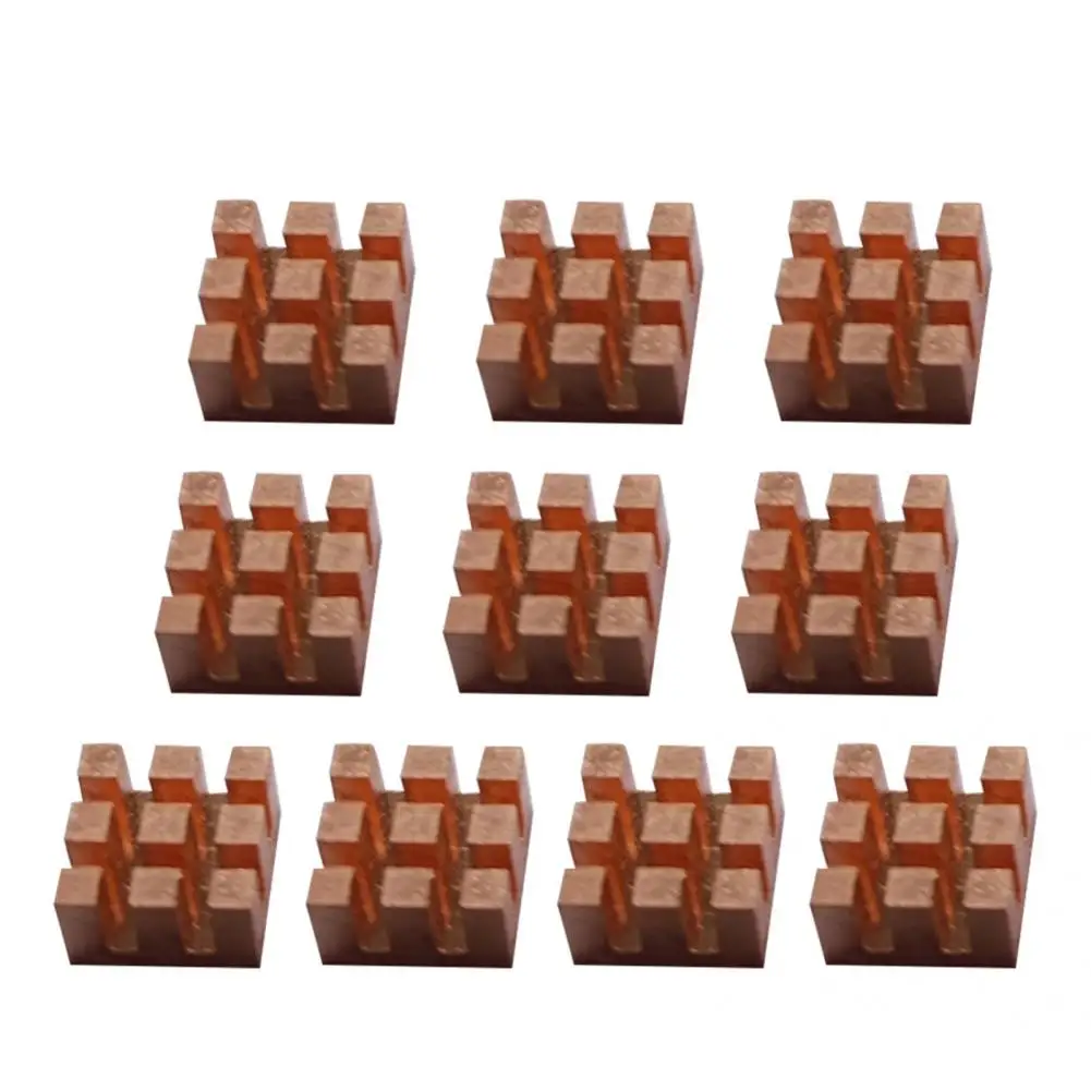 

Practical Heatsink Portable 2/3/4/6mm Quick Cooling Memory Heatsink High Effective Copper Radiator for Memory