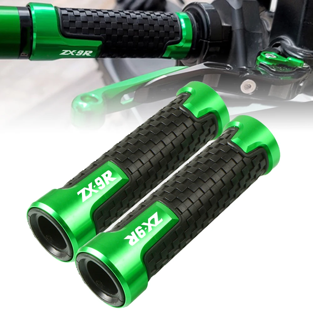 

ZX9R Motorbike Rubber motorcycle handlebar handle bar FOR KAWASAKI zx9R 1998-2003 1999 2000 2001 2002 Motorbike Accessories zx9r