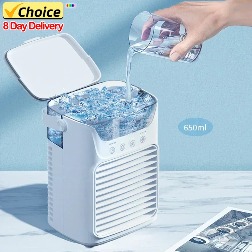 Портативный увлажнитель воздуха бытовой небольшой кулер с гидроохлаждением