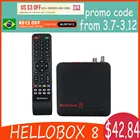 2022 спутниковый приемник Hellobox 8, ресивер стандарта DVB S2, комбинированный ТВ-приставка, тюнер, поддержка ТВ, воспроизведения на телефоне, спутниковый ТВ-приемник DVB S2X, комбинированный