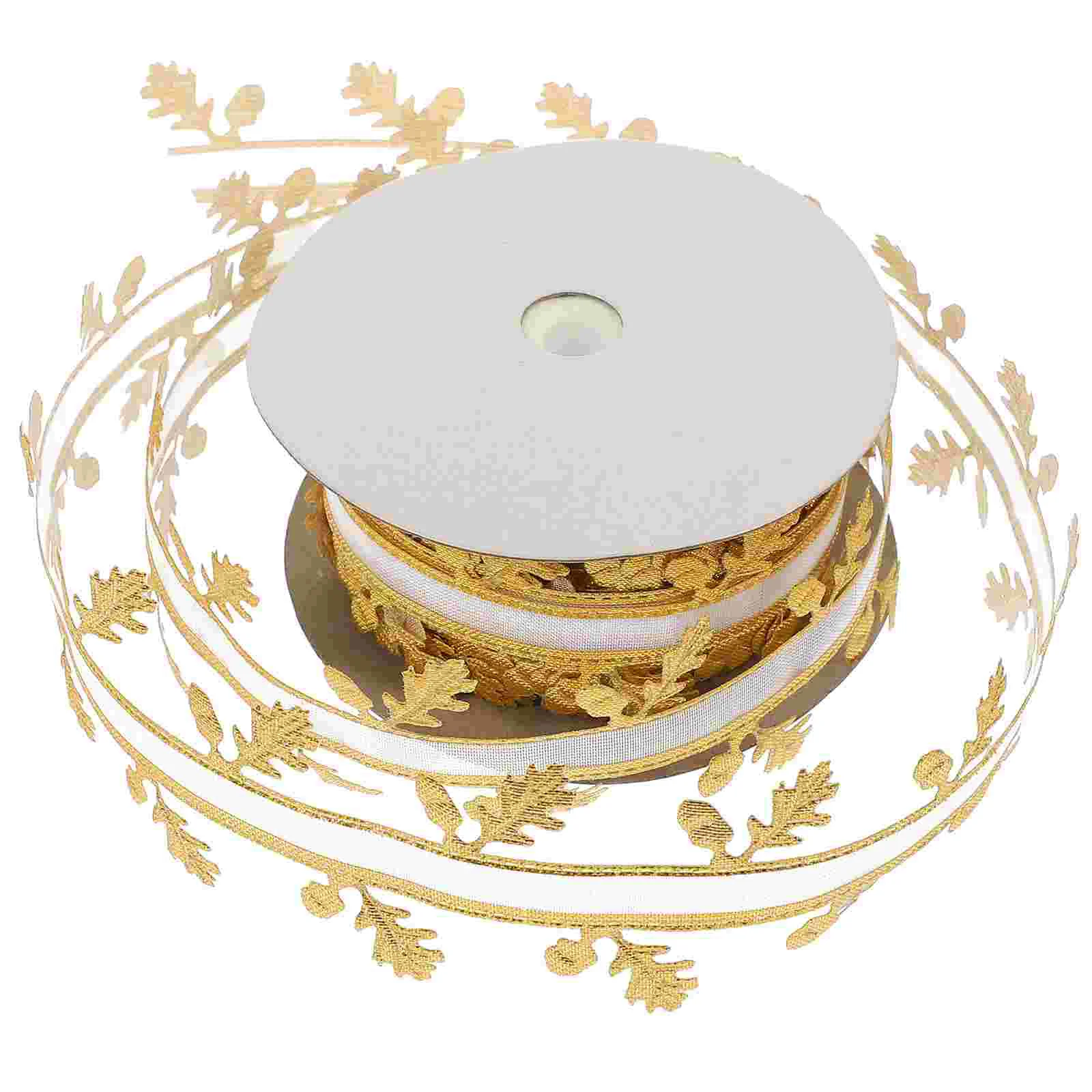 

Ribbon Ribbons Leaf Gift Diy Christmaswrapping Tree Bow Crafts Decorative Hair Glitter Sequin Garland Clip Making Trim Bouquet