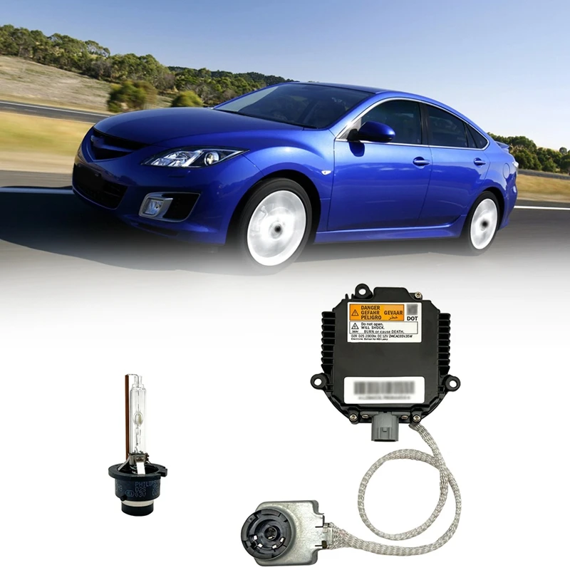 Для Mazda 3 6 ксеноновый балластный воспламенитель и комплект ламп HID D2S лампа для