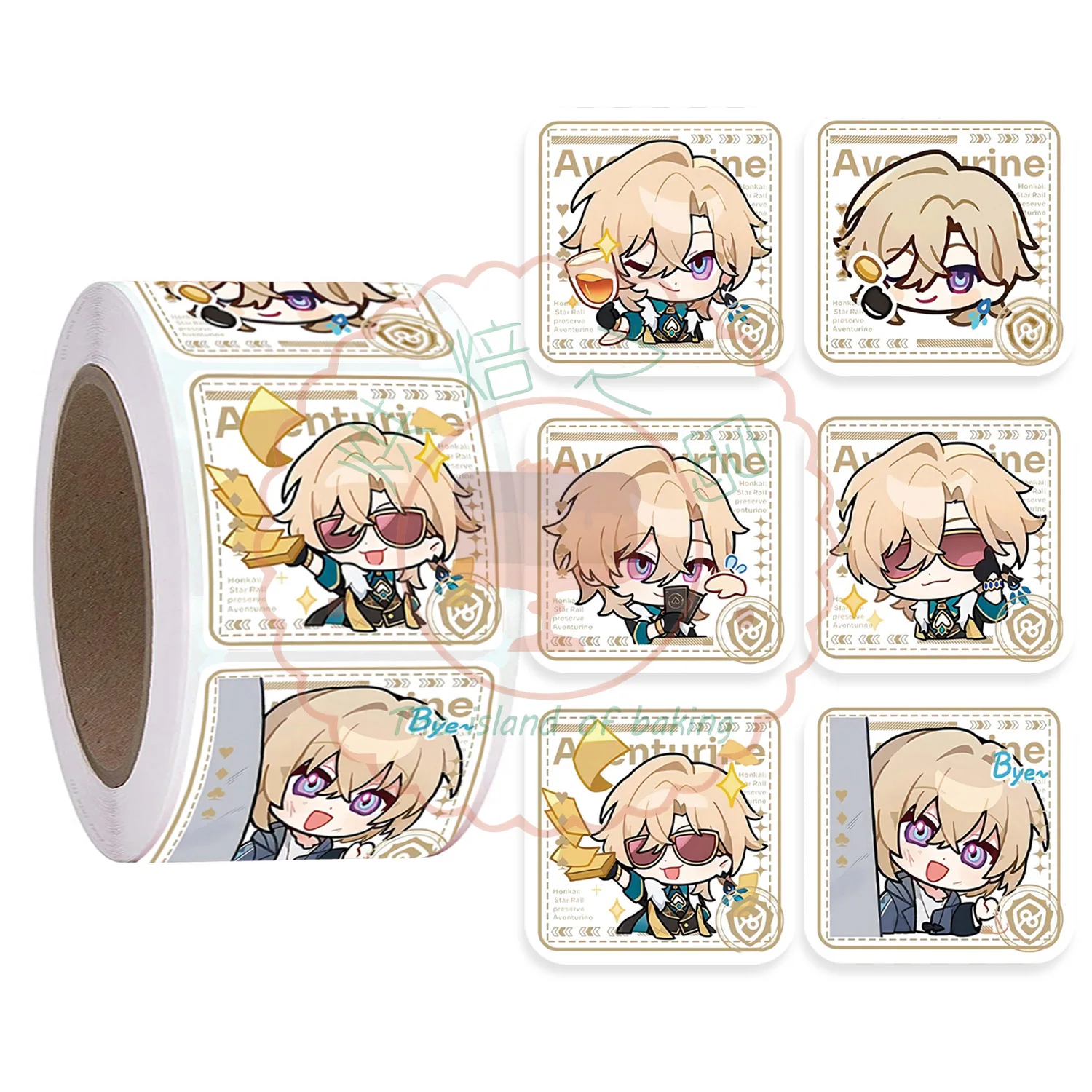 500 шт. аниме наклейки на ноутбук гитару чемодан автомобиль мотоцикл