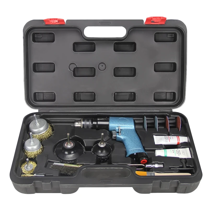 Wheel hub shaft head rust removal maintenance tool set Steel ring center brake disc grinding and anti-rust maintenance set