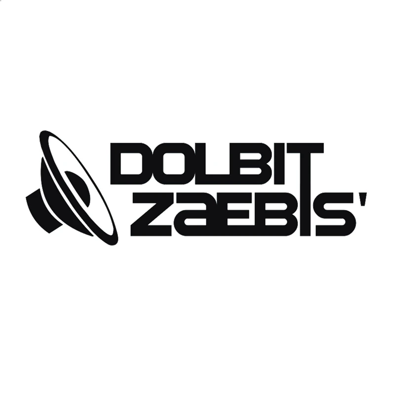 

17 см * 6 см автомобильные наклейки DOLBIT ZAEBIS' и наклейки, автомобильная наклейка KK Vinyl