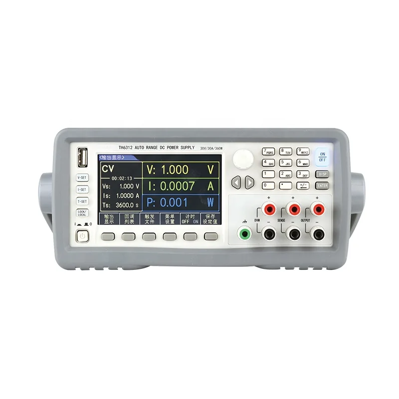 

TH6312 Programmable Linear DC Power Source 30V/30A/360W