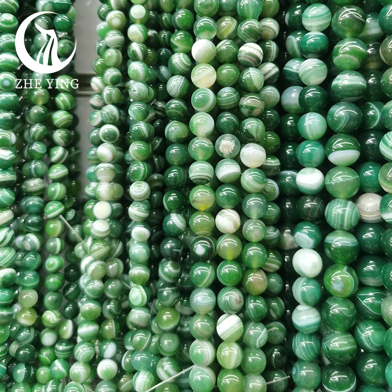 

High Quality Natural Stone Beads 6 8mm Agates Round Beads for Jewelry Making Diy Bracelets perles fabrication de bijoux