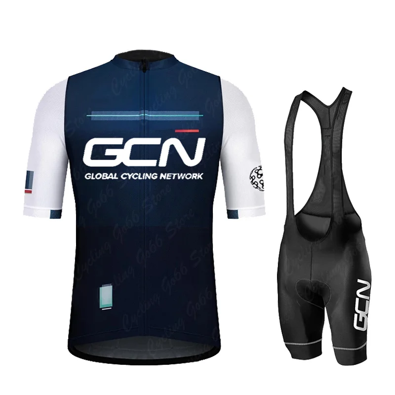 

2022 GCN Cycling Jersey set 19D Bike Pants Suit Men Summer Quick Dry BICYCLING Shirt Maillot Culotte Wear ropa de ciclismo